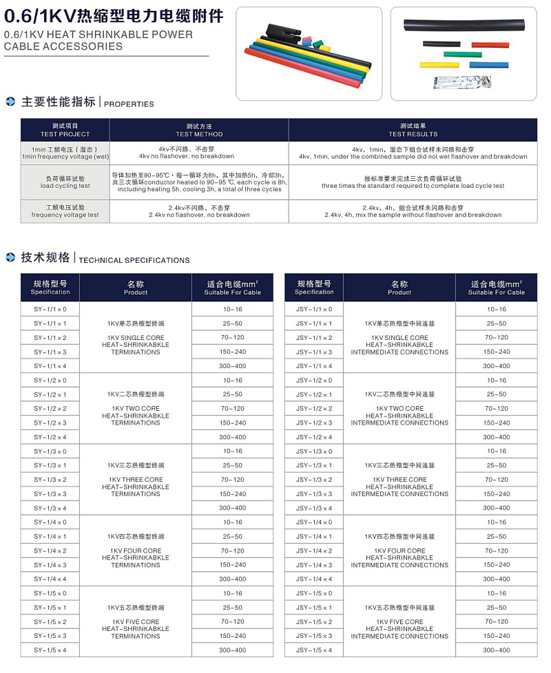 8.7/15KV電纜終端